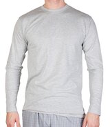 Longsleeve Shirt (Grau-Melange)