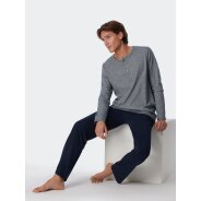 Herren Schlafanzug selected premium inspiration - blau