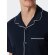 Herren Pyjama Fine Interlock - dunkelblau