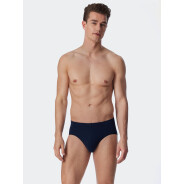 Herren 3-Pack Minislip 95/5 Organic Cotton - dunkelblau