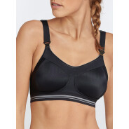 Damen Sport-BH High Impact - schwarz