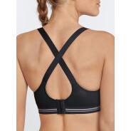Damen Sport-BH High Impact - schwarz