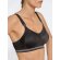 Damen Sport-BH High Impact - schwarz