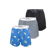 Herren 3-Pack Boxershorts Mix - Pelikan Mix