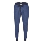 Herren Pyjama Long - grau-navy