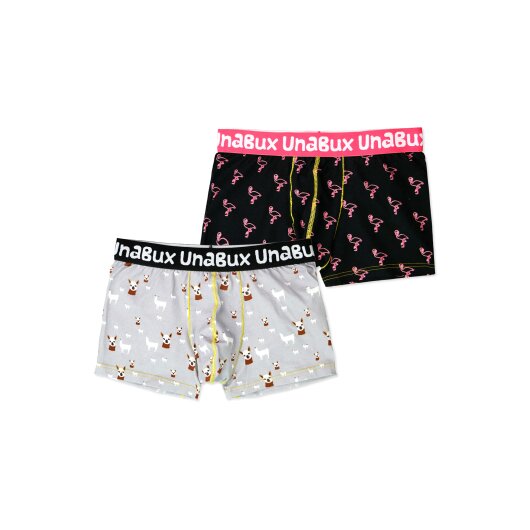 Unabux Herren Boxer Briefs WOOLHEAD / JAMES FLAMINGO
