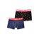 Unabux Herren Boxer Briefs JAMES FLAMINGO / GOOD OLD ANCHOR