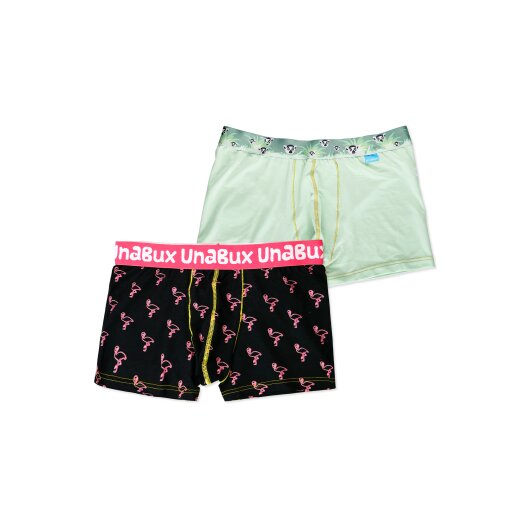 Unabux Herren Boxer Briefs JAMES FLAMINGO / KING JULIEN