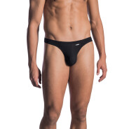 Herren String RED0965 Ministring - black