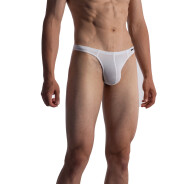 Herren String RED1601 Ministring - white