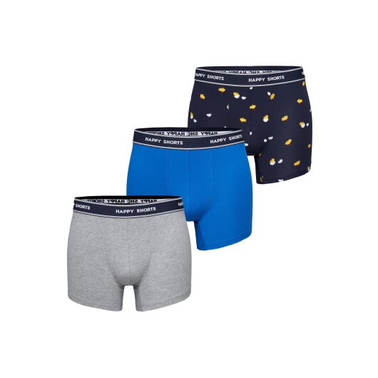 Happy Shorts Herren Retro Pants Motive