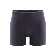 Herren 3-Pack Retro Pants Tender Cotton - schwarz, anthra melange, anthra