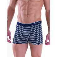 Herren 2-Pack Retro Pants Stripes - navy Stripes, navy Solid