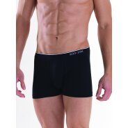 Herren 2-Pack Retro Pants Stripes - schwarz Stripes, schwarz Solid