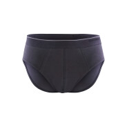 Herren 3-Pack Slip Tender Cotton - schwarz, anthra melange, anthra