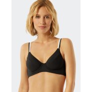 Damen Bügel-Bikini-Top Aqua Californian Dream - schwarz