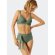 Damen Bügel-Bikini-Top Aqua Californian Dream - khaki