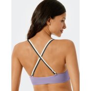 Damen Bügel-Bikini-Top Aqua Californian Dream - lila