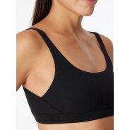 Damen Bustier Pure Rib - schwarz