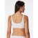 Damen Bustier Pure Rib - weiss