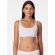 Damen Bustier Pure Rib - weiss