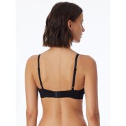 Damen Bügelloser BH Pure Rib - schwarz