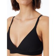 Damen Bügelloser BH Pure Rib - schwarz