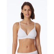 Damen Bügelloser BH Pure Rib - weiss