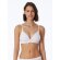 Damen Bügelloser BH Pure Rib - weiss