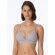 Damen Bügelloser BH Pure Rib - grau-mel.