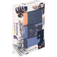 Herren 3-Pack Retro Boxershorts Trunks - Hawaii