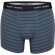 Herren 3-Pack Retro Boxershorts Trunks - Stripes