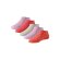 Damen 5-Pack Sneakersocken Damensneaker - sand, orange, rosa
