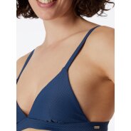 Damen Triangel-Bikini-Top Mix & Match Swim - blau