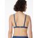 Damen Triangel-Bikini-Top Mix & Match Swim - blau