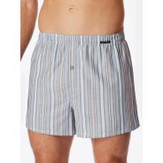 Herren 2-Pack Boxershorts Baumwolle Web - dunkelblau
