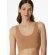 Damen Bustier Casual Seamless - maple