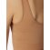 Damen Bustier Casual Seamless - maple