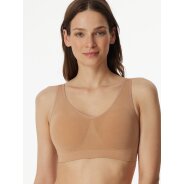 Damen Bustier-Bikini-Top mit herausnehmbaren Pads - Classic Seamless - maple