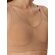 Damen Bustier-Bikini-Top mit herausnehmbaren Pads - Classic Seamless - maple
