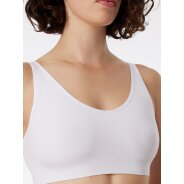 Damen Bügelloser BH mit herausnehmbaren Pads - Classic Seamless - weiss