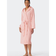 Damen Bademantel Feather Terry - rosé