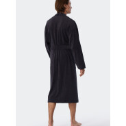 Herren Bademantel Feather Terry - anthrazit