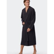 Herren Bademantel Feather Terry - anthrazit