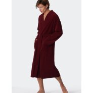Herren Bademantel Feather Terry - bordeaux