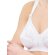 Damen Bügelloser BH Doreen + Cotton - WHITE