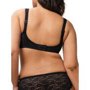 Damen Bügelloser BH Doreen + Cotton - BLACK