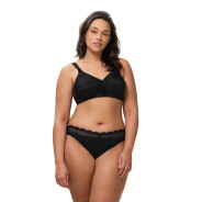 Damen Bügelloser BH Doreen + Cotton - BLACK