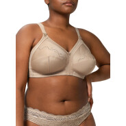 Damen Bügelloser BH Doreen + Cotton - BEIGE