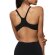 Damen Bügelloser BH Triaction Fitness - BLACK